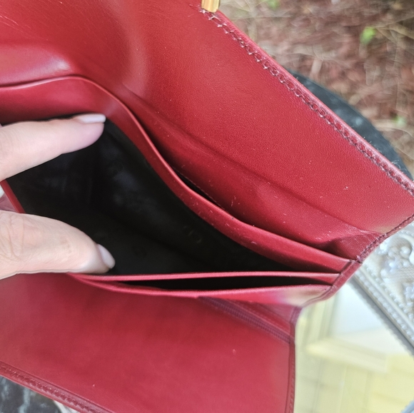 Christian Dior Red Wallet Authentic - Picture 11 of 11